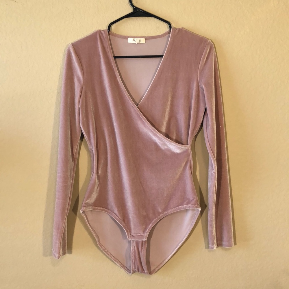 Madewell Velvet BodySuit